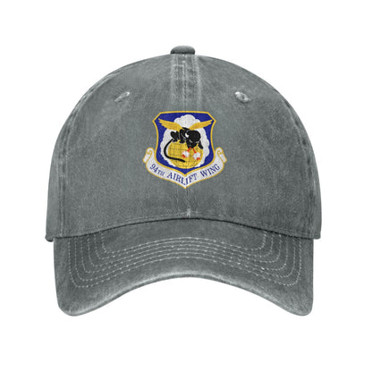 94th Airlift Wing Printed unisex baseball cap adjustable cap outdoor trucker hat veterans Gifts