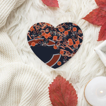 4-pcs Chicago Bears Car Air Fresheners Cards Set car aromatherapy tablets