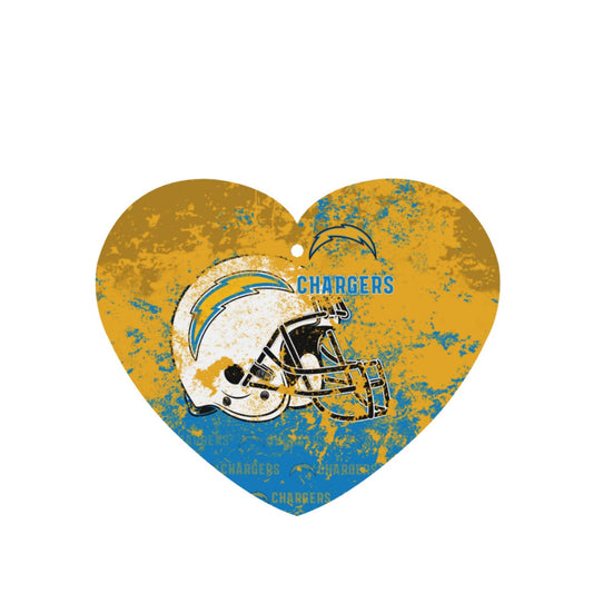 4-pcs San Diego Chargers Car Air Fresheners Cards Set car aromatherapy tablets