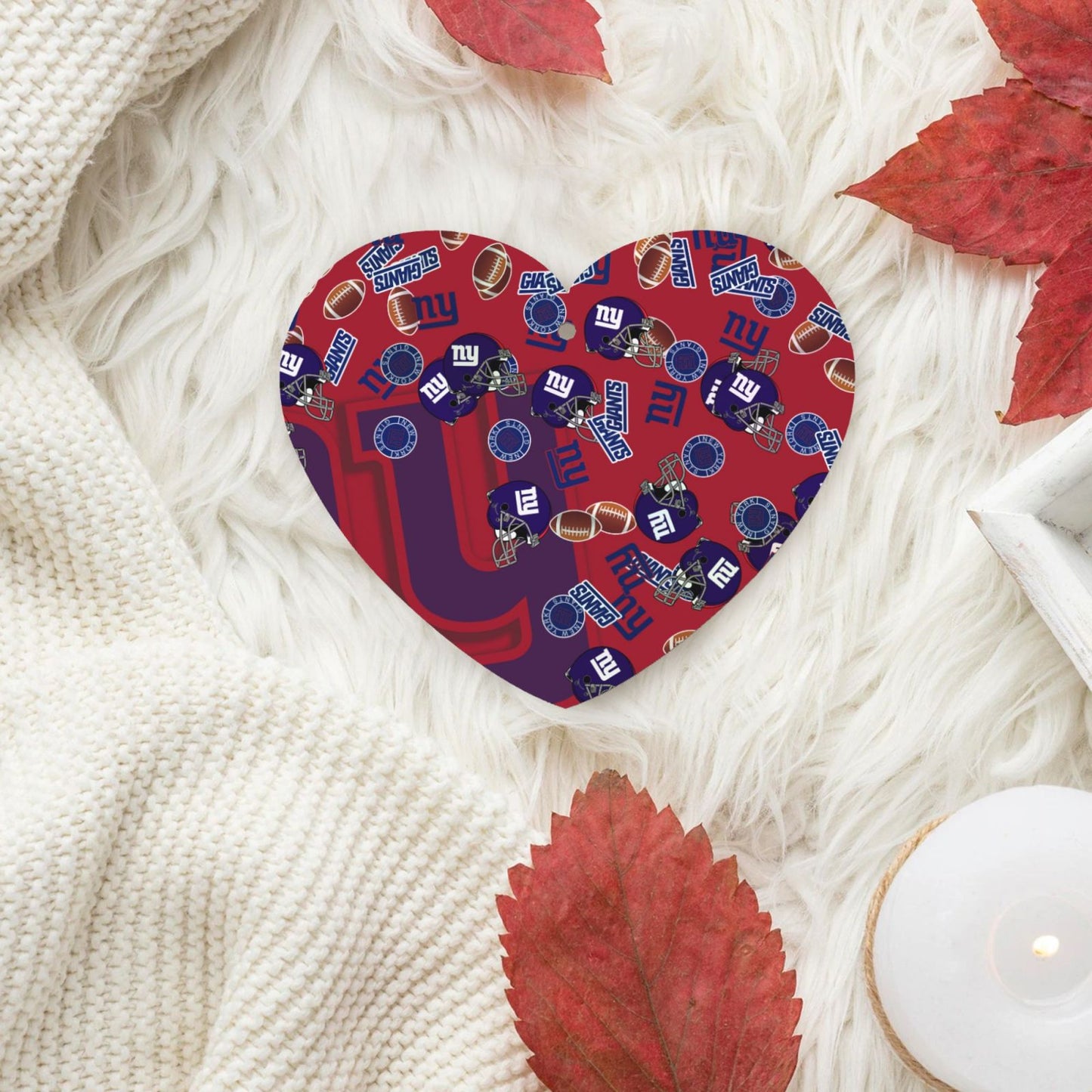 4-pcs New York Giants Car Air Fresheners Cards Set car aromatherapy tablets