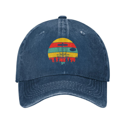 I'd Rather Be Disc-2 Printed unisex baseball cap adjustable cap outdoor sun hats trucker hat