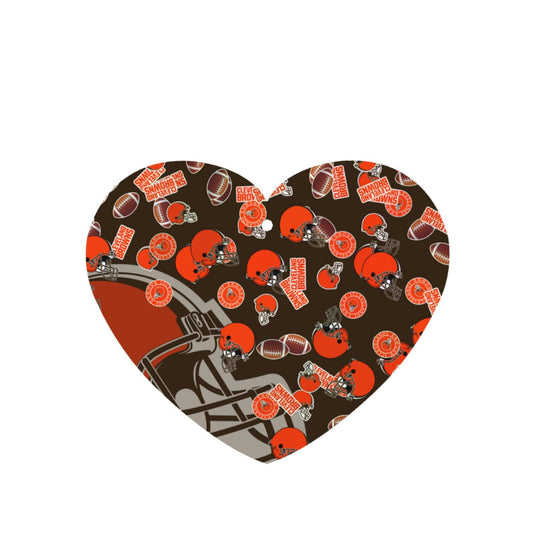 4-pcs Cleveland Browns Car Air Fresheners Cards Set car aromatherapy tablets