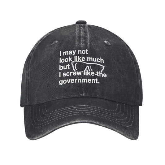 I May Not Look Like Much Printed unisex baseball cap adjustable cap outdoor sun hats trucker hat