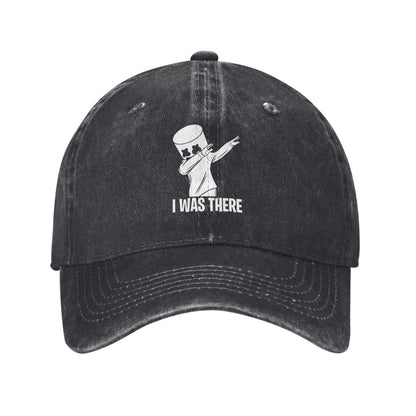 I WAS THERE Printed unisex baseball cap adjustable cap outdoor sun hats trucker hat