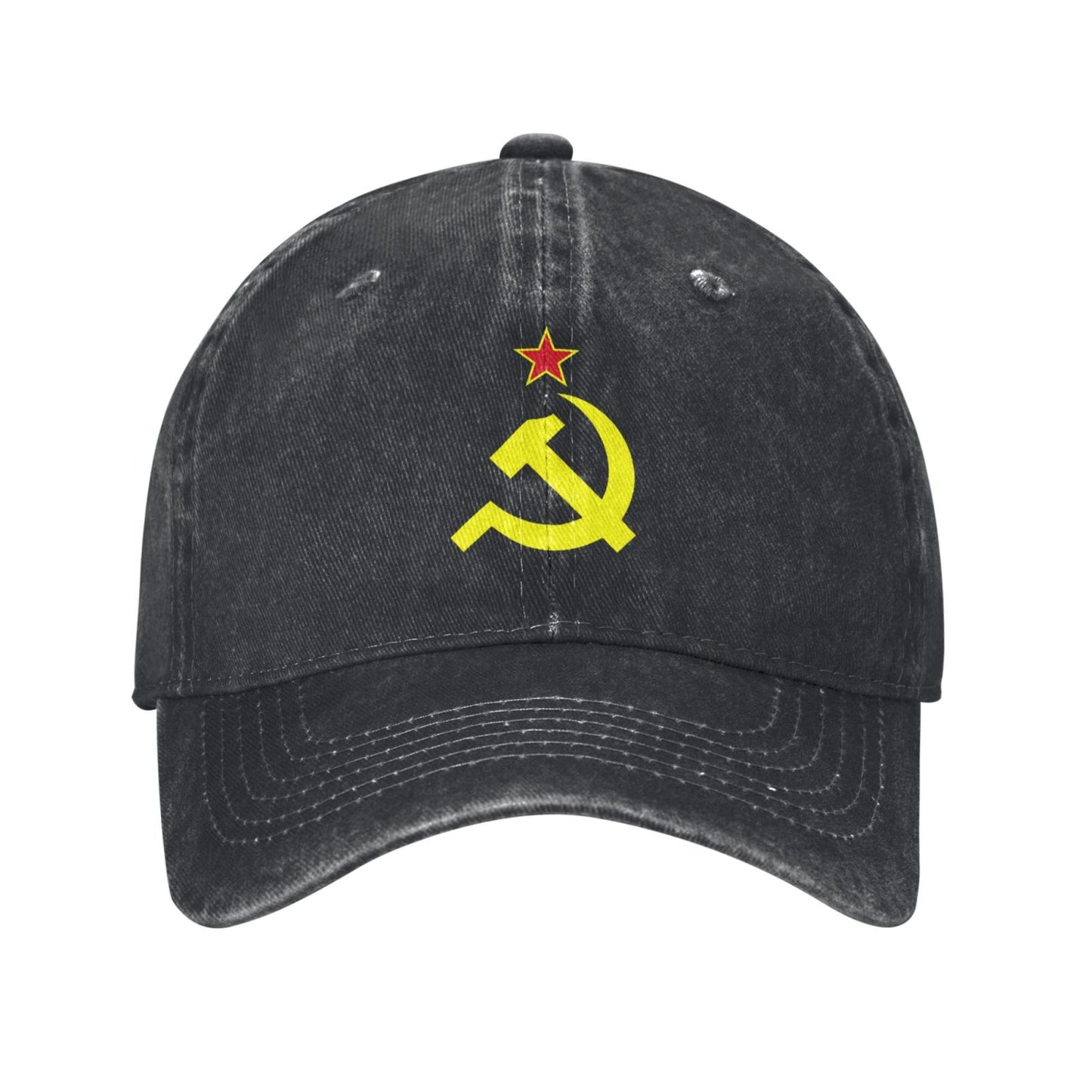 Hammer And Sickle And Star Printed unisex baseball cap outdoor hats adjustable cap trucker gift hat