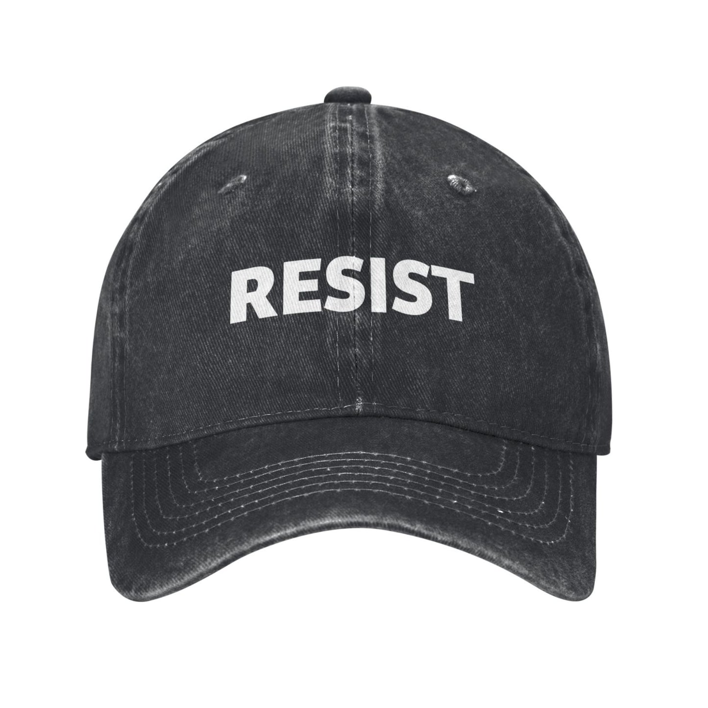 RESIST Printed unisex baseball cap adjustable cap outdoor sun hats trucker hat