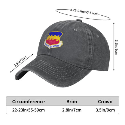 20th Fighter Wing Printing unisex baseball cap adjustable cap veteran gift
