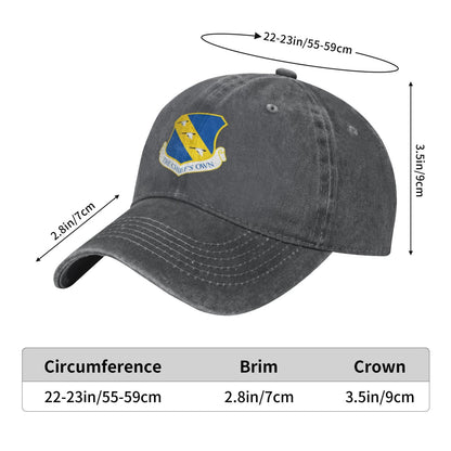 11th Wing Printing unisex baseball cap adjustable cap veteran gift