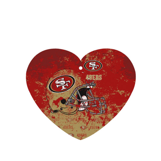 4-pcs San Francisco 49ers Car Air Fresheners Cards Set car aromatherapy tablets