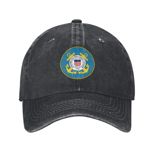 US Coast Guard USCG Veteran Printed unisex baseball cap outdoor hats adjustable cap trucker gift hat