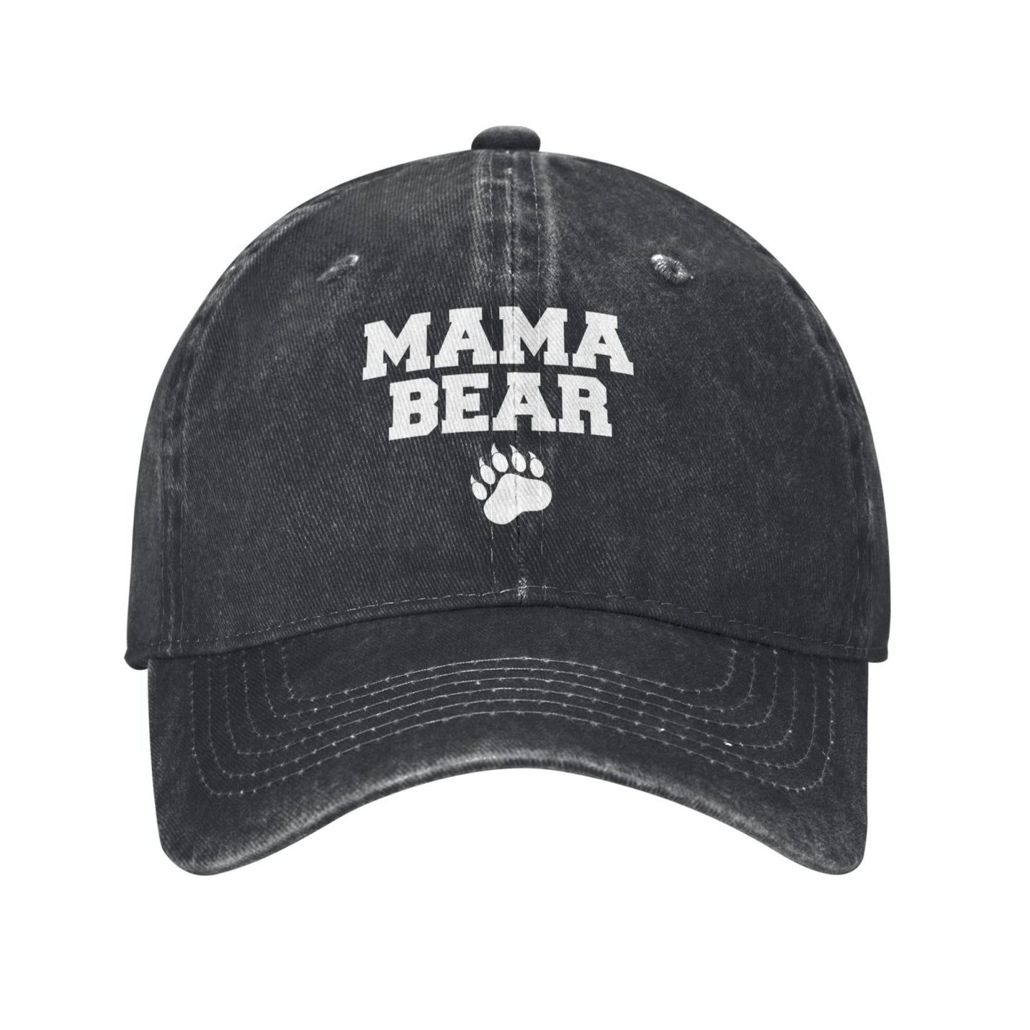 Mama Bear Printed unisex baseball cap adjustable cap outdoor hats trucker gift hat