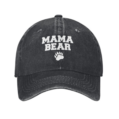 Mama Bear Printed unisex baseball cap adjustable cap outdoor hats trucker gift hat