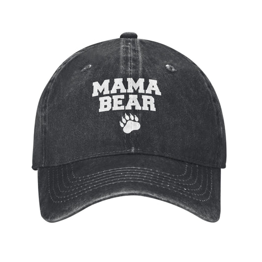 Mama Bear Printed unisex baseball cap adjustable cap outdoor hats trucker gift hat