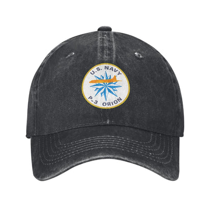 US Navy P-3 Orion Printed unisex baseball cap adjustable cap outdoor sun hats trucker hat