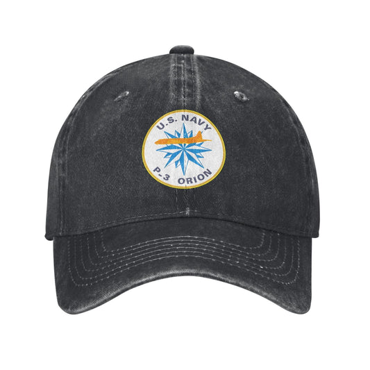 US Navy P-3 Orion Printed unisex baseball cap adjustable cap outdoor sun hats trucker hat