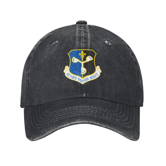 Air Force Weather Agency Printing unisex baseball cap adjustable cap veteran gift