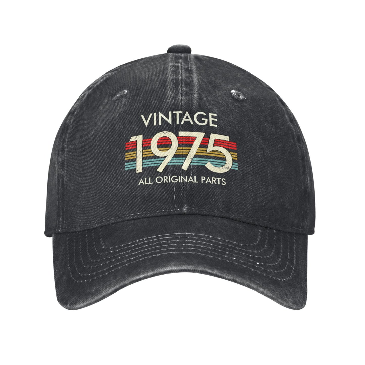Vintage 1975 All Original Parts Printed unisex baseball cap outdoor hats adjustable cap trucker gift hat