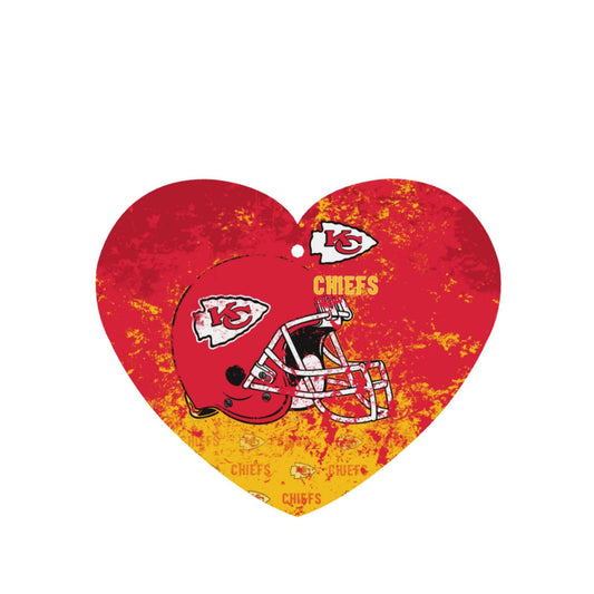 4-pcs Kansas City Chiefs Car Air Fresheners Cards Set car aromatherapy tablets