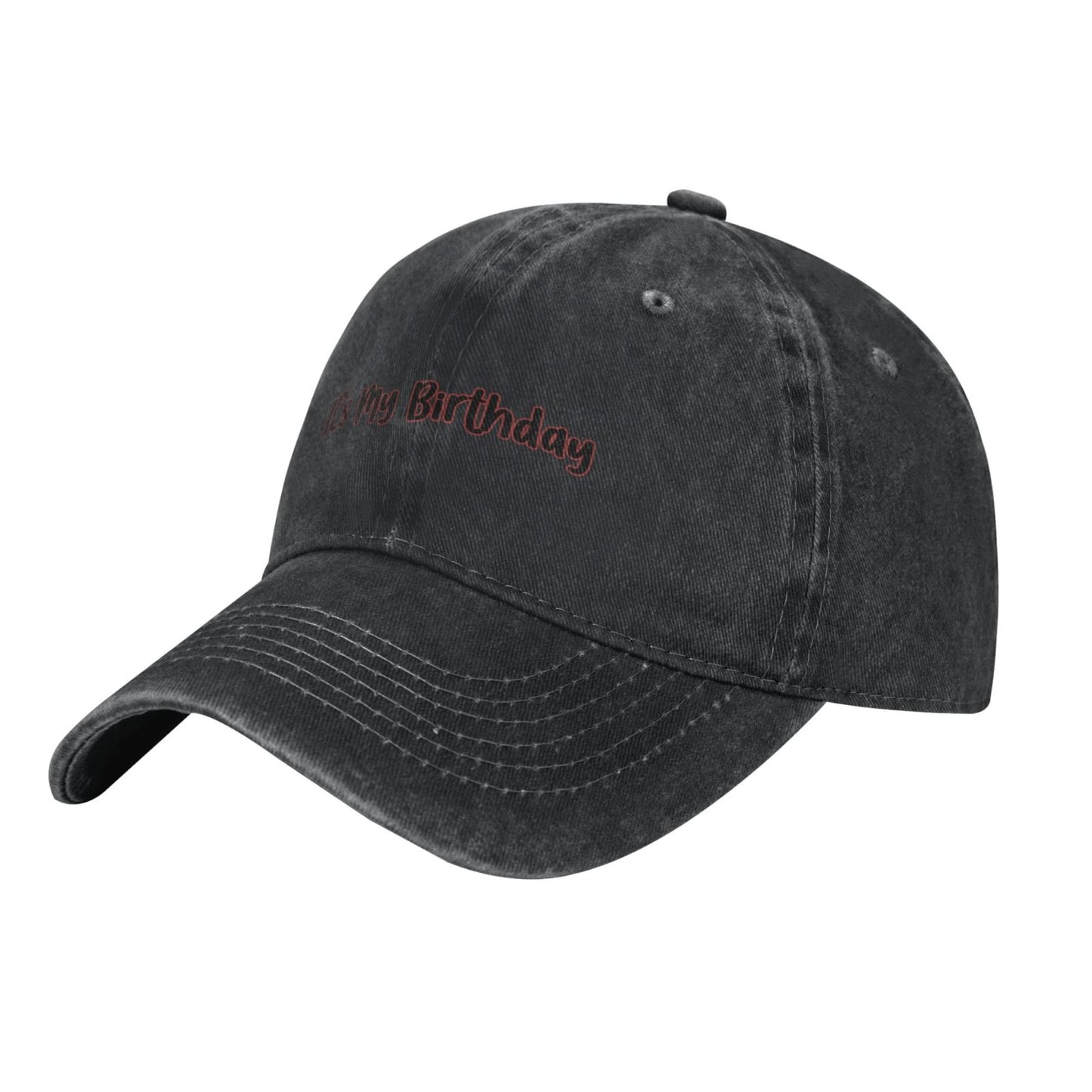 It's My Birthday Printed unisex baseball cap adjustable cap outdoor hats trucker gift hat