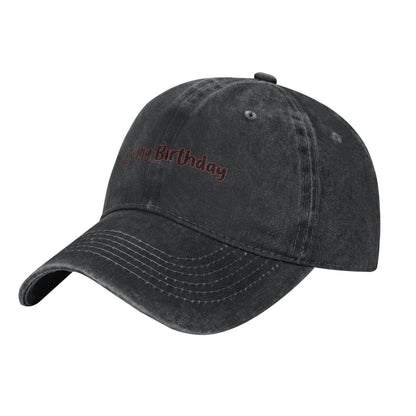 It's My Birthday Printed unisex baseball cap adjustable cap outdoor hats trucker gift hat