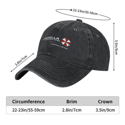 UMBRELLA CORPORATION Printed unisex baseball cap adjustable cap outdoor sun hats trucker hat