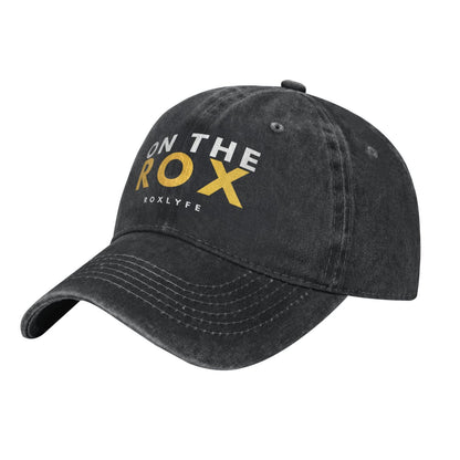 On The ROX- Rox Lyfe Printed unisex baseball cap outdoor hats adjustable cap trucker gift hat