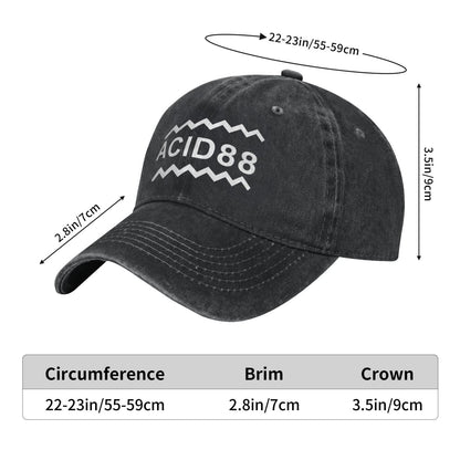 Acid88 Printed unisex baseball cap adjustable cap outdoor sun hats trucker hat