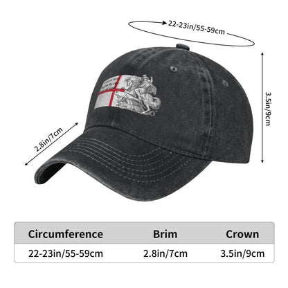 By Birth English By The Grace Of God Printed unisex baseball cap adjustable cap outdoor trucker hat veterans Gifts