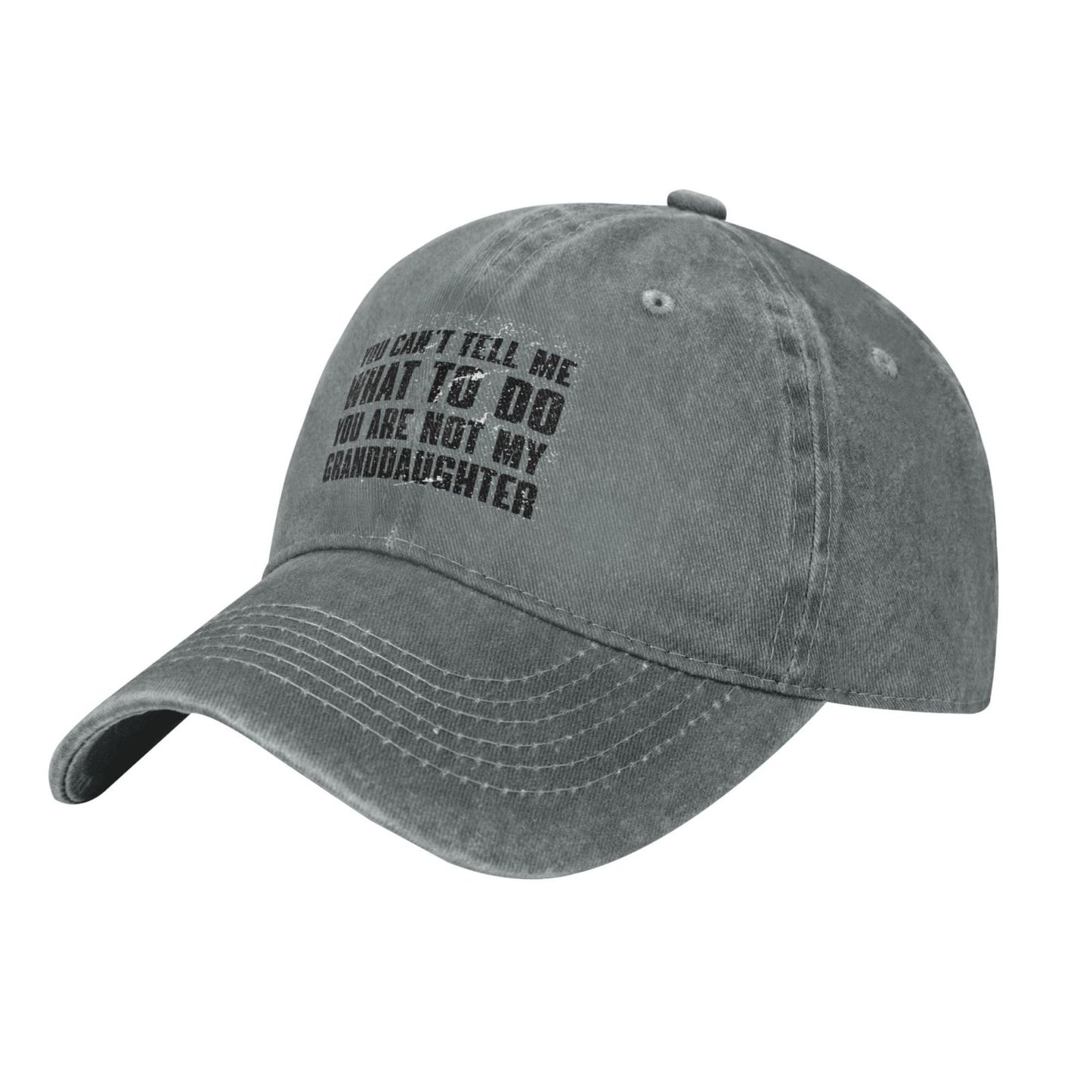 YOU CAN'T TELL ME WHAT TO DO Printing unisex baseball cap adjustable hats Outdoor leisure hat trucker cap