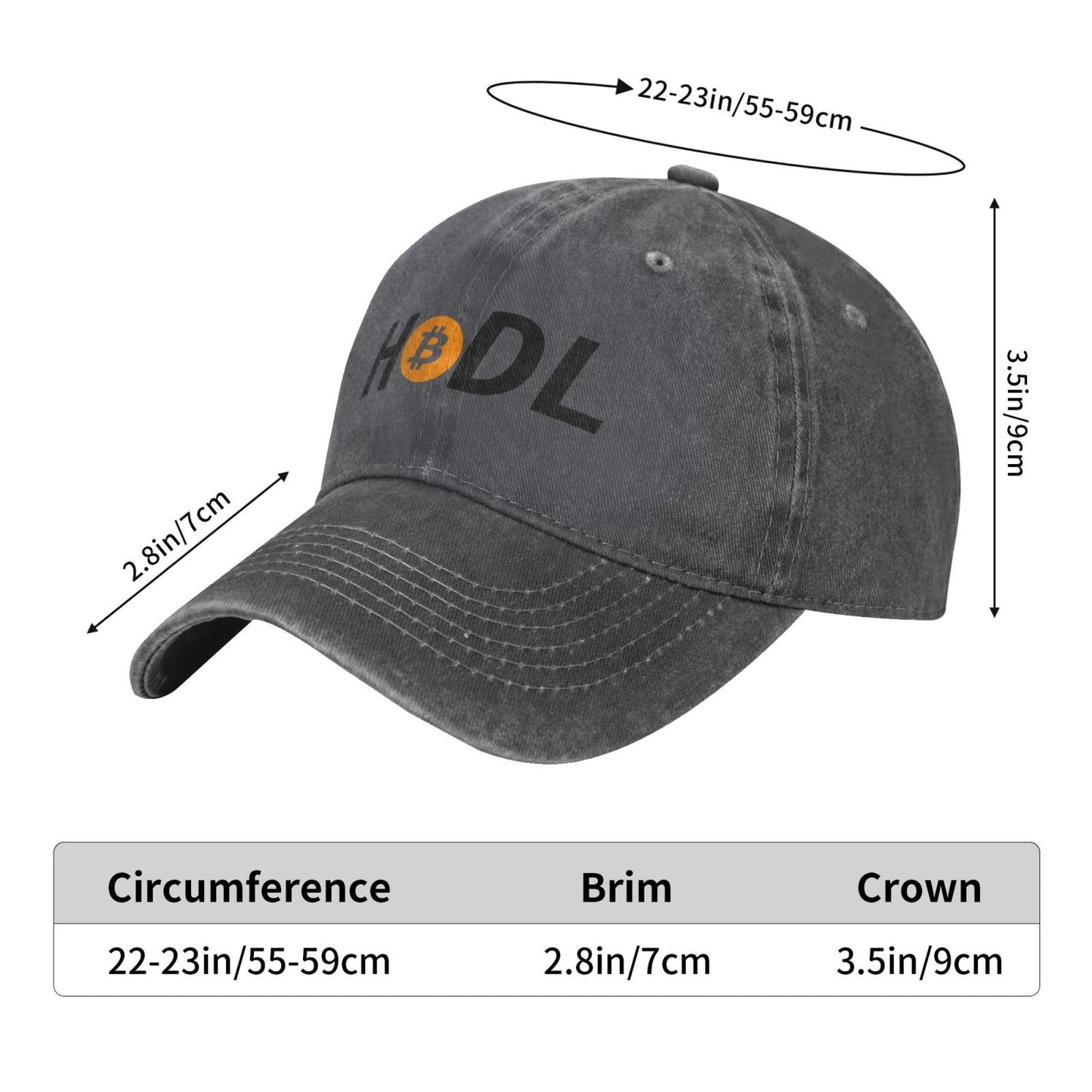 HBDL Printed unisex baseball cap outdoor hats adjustable cap trucker gift hat