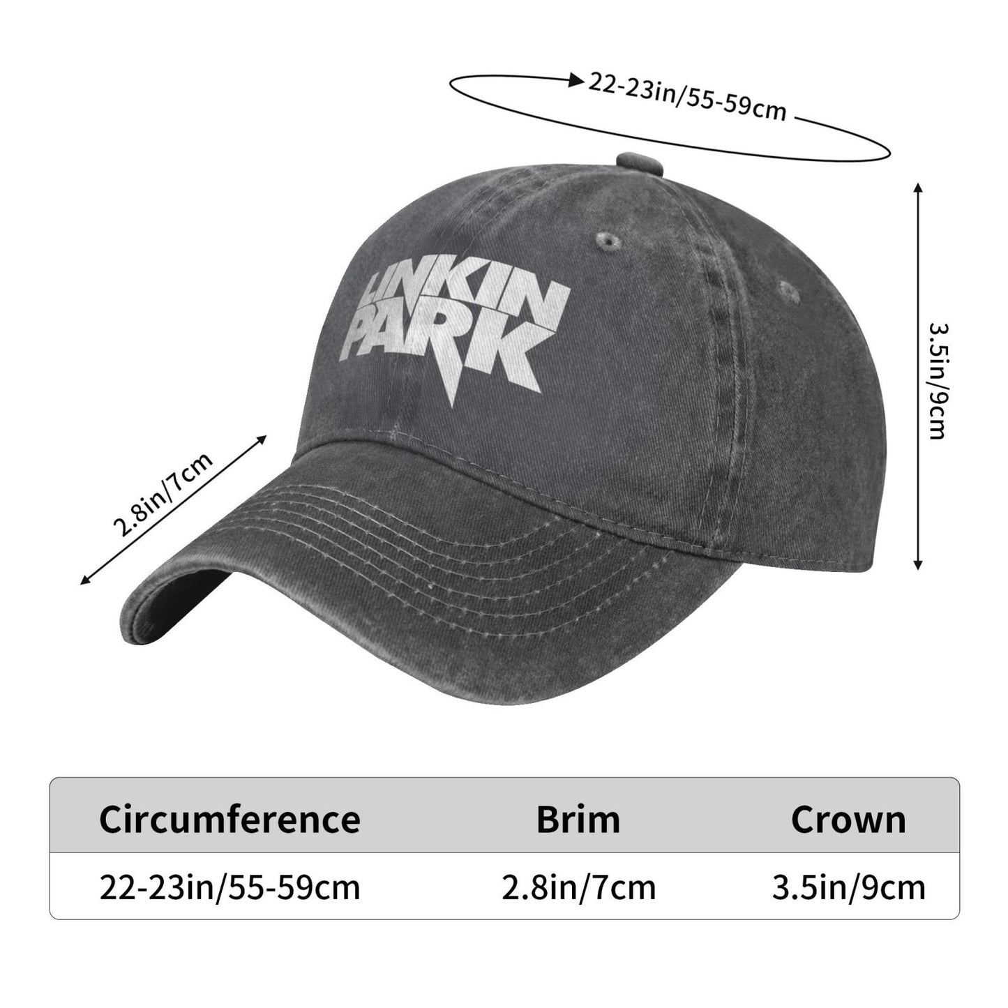 LINKIN PARK Printed unisex baseball cap adjustable cap outdoor sun hats trucker hat