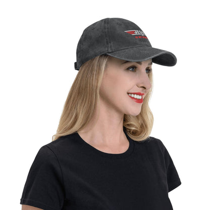 Jesus Christ IS My Wingman Printed unisex baseball cap adjustable cap outdoor sun hats trucker hat