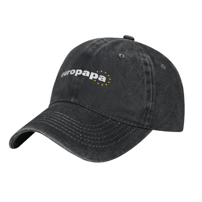 EUROPAPA Printed unisex baseball cap adjustable cap outdoor sun hats trucker hat