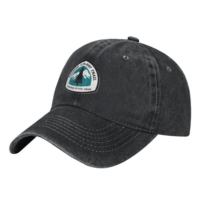 Pacific Crest Trail National Scenic Printed unisex baseball cap outdoor hats adjustable cap trucker gift hat