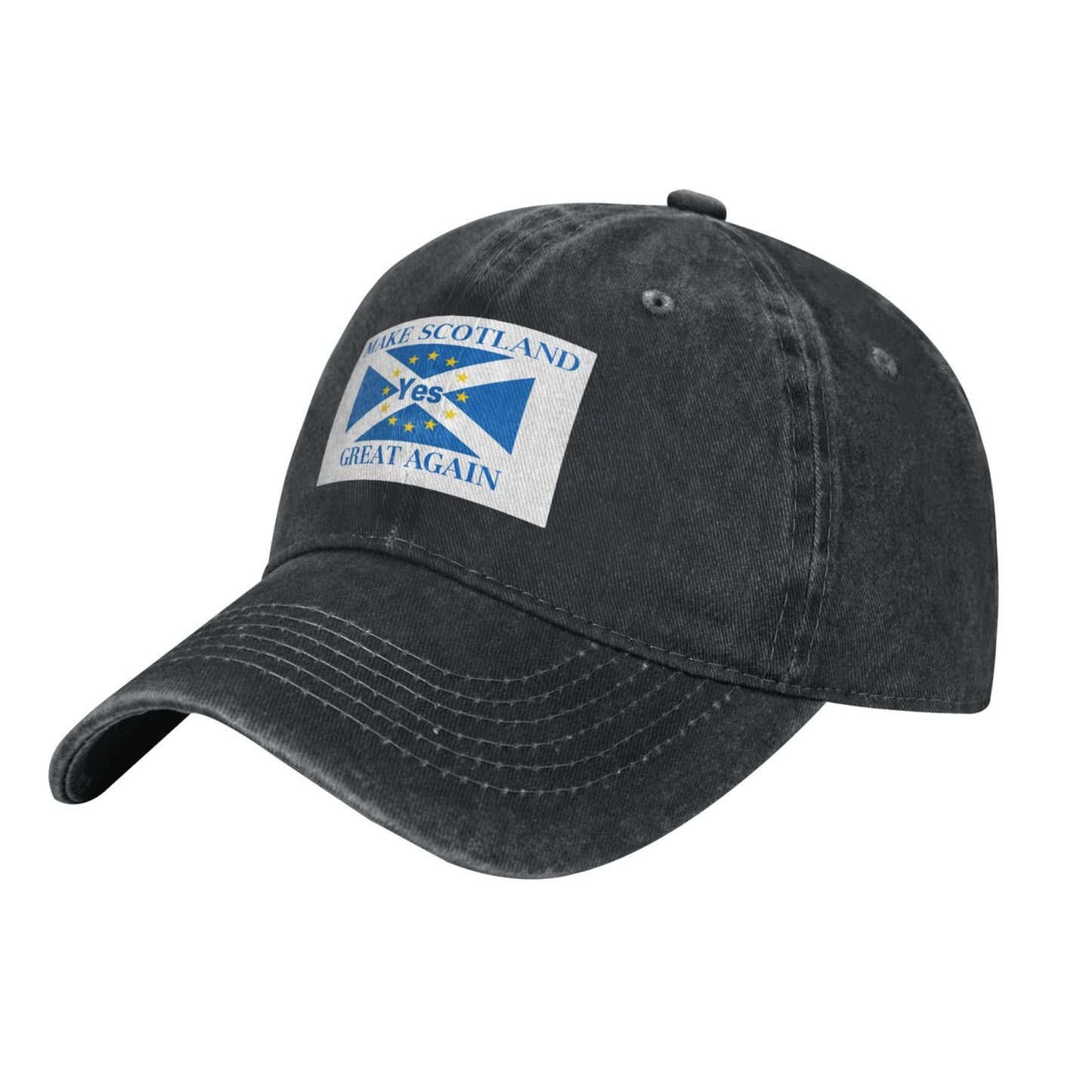 Independent European Scotland Flag Sticker Printed unisex baseball cap adjustable cap outdoor sun hats trucker hat