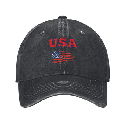Patriots USA Prints Printed unisex baseball cap adjustable cap outdoor sun hats trucker hat