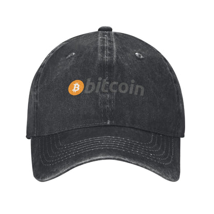 Bitcoin Printed unisex baseball cap outdoor hats adjustable cap trucker gift hat