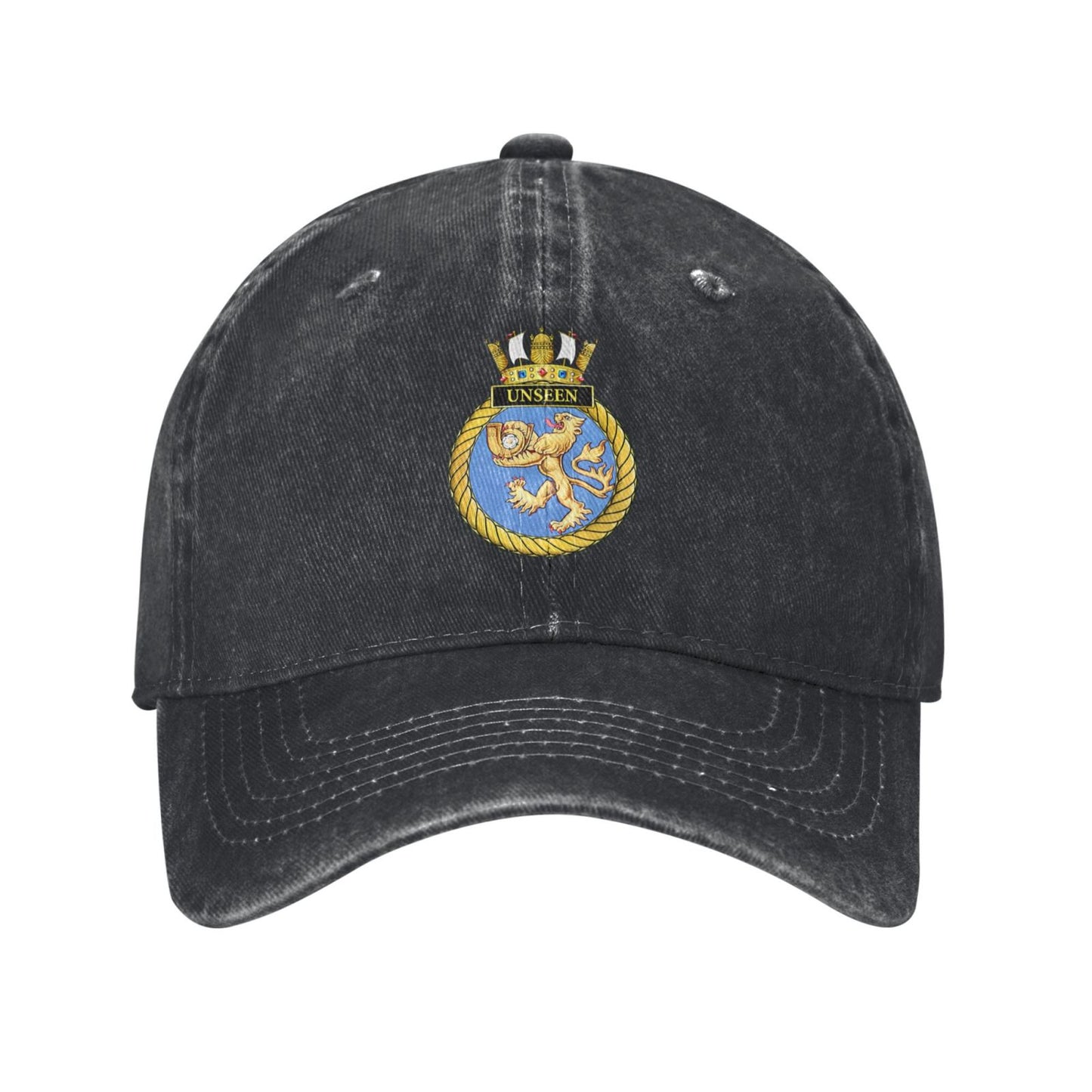 HMS Unseen Royal Printed unisex baseball cap adjustable cap outdoor trucker hat veterans Gifts
