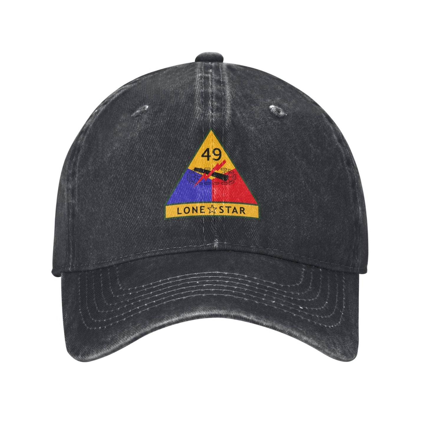 49th Armored Division Printed unisex baseball cap adjustable cap outdoor sun hats trucker hat