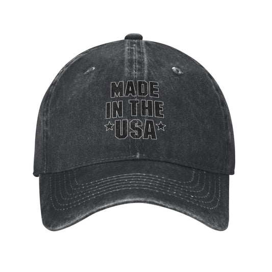 Made In USA Printed unisex baseball cap adjustable cap outdoor hats trucker gift hat