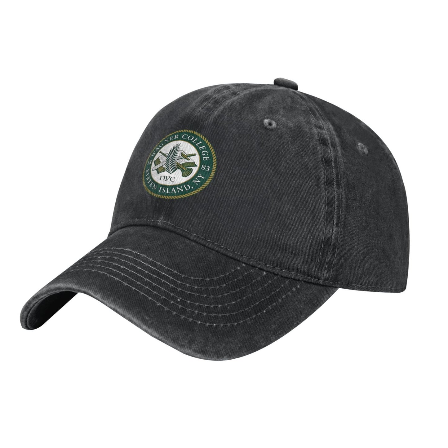 Wagner College Logo Printed unisex baseball cap outdoor hats adjustable cap trucker gift hat