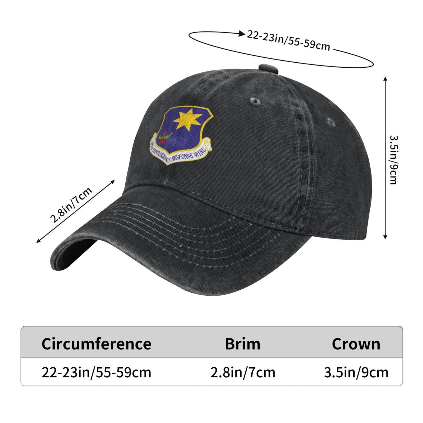 USAF-621st Contigency Response Wing Printing unisex baseball cap adjustable cap veteran gift