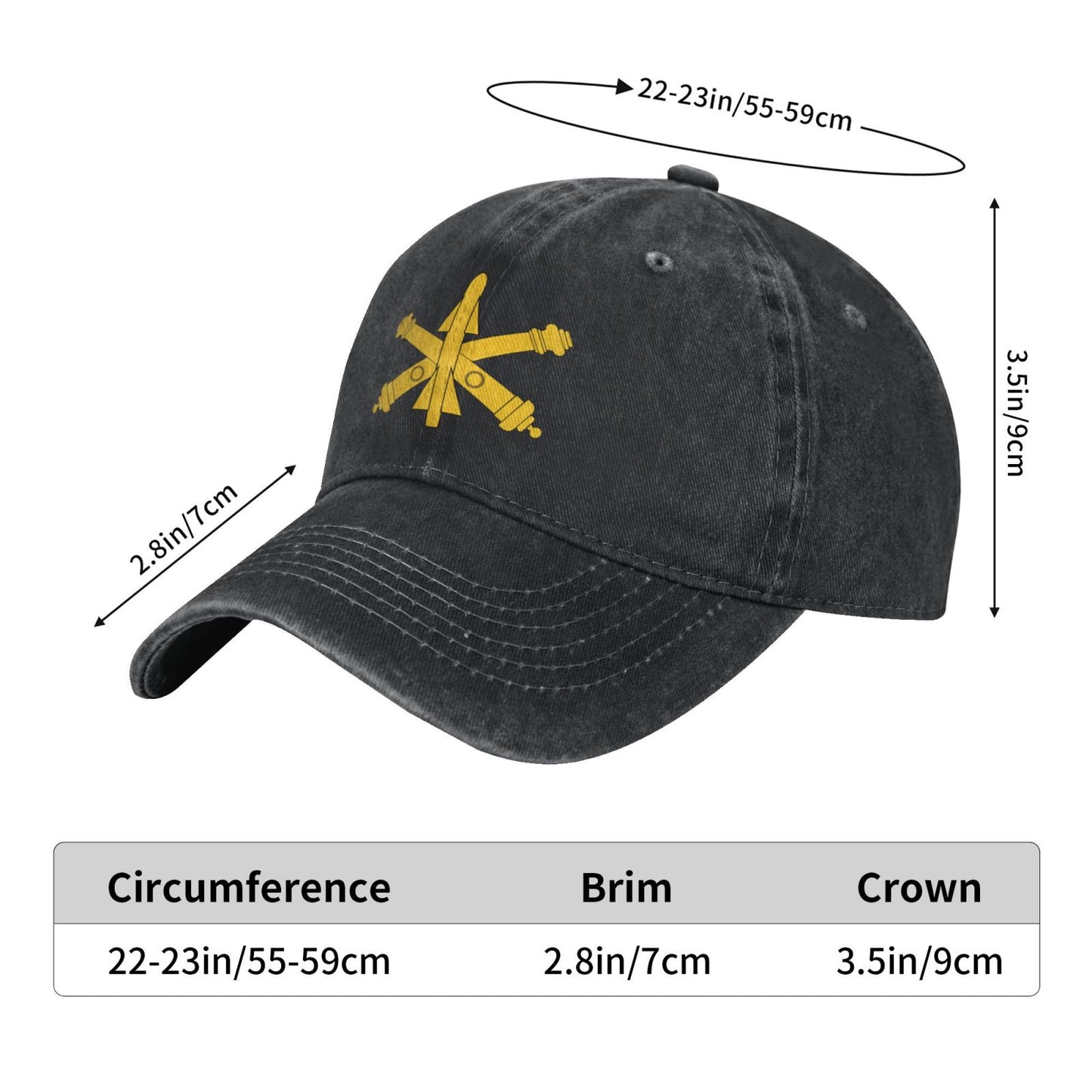 USAADA BRANCH Printed unisex baseball cap adjustable cap outdoor sun hats trucker hat