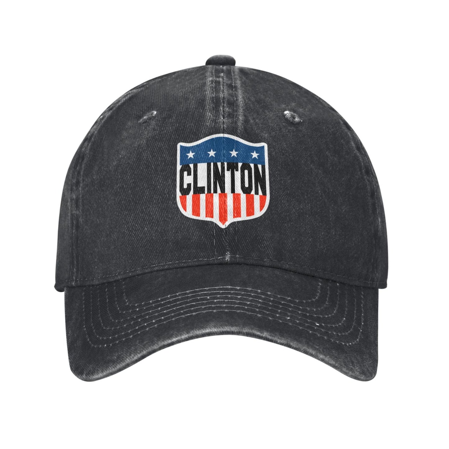 Clinton Stars And Stripes Printed unisex baseball cap adjustable cap outdoor sun hats trucker hat