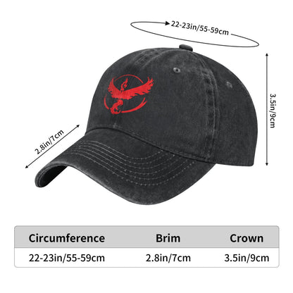 Red Personalized Print Printed unisex baseball cap adjustable cap outdoor trucker hat veterans Gifts