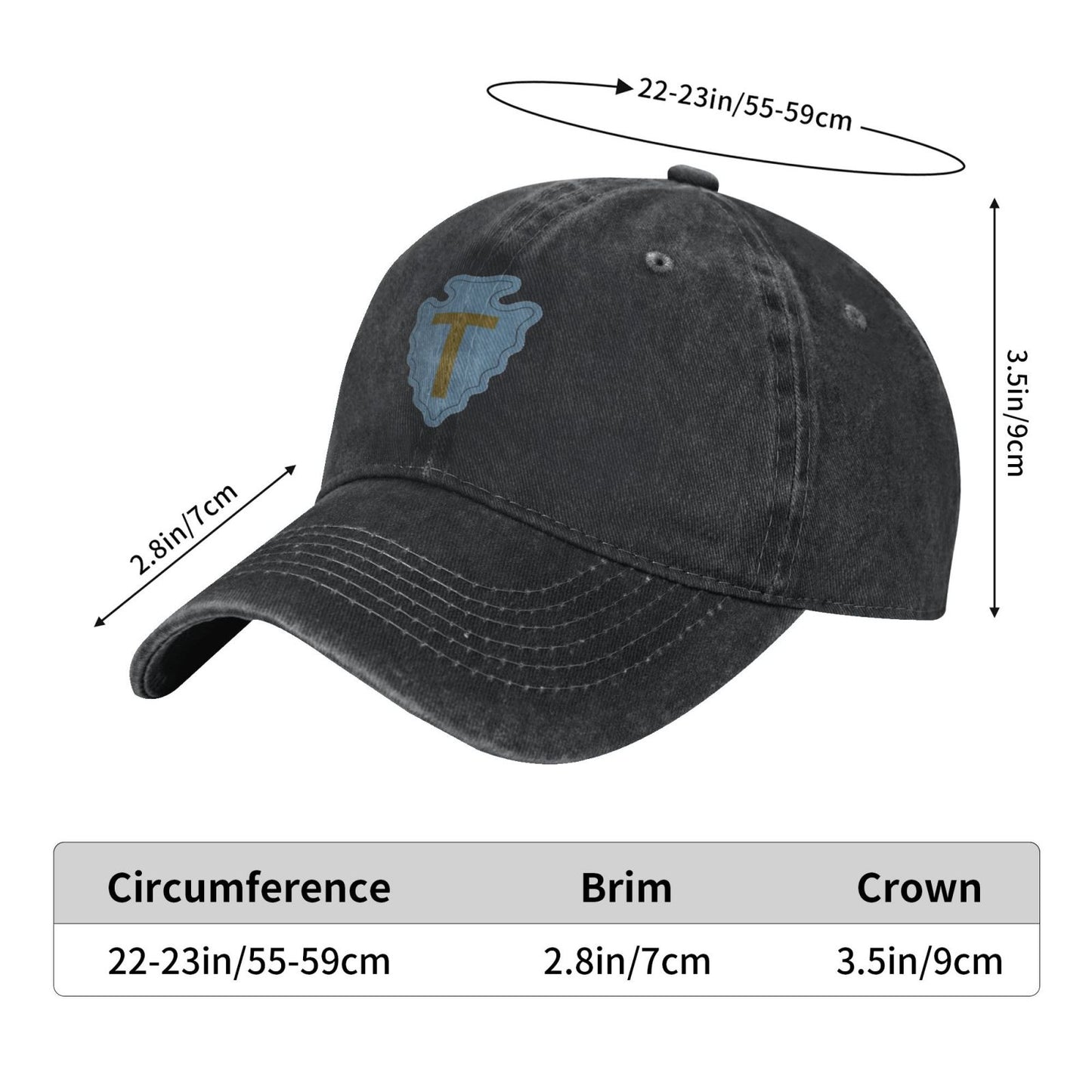 36th Infantry Division SSI Printed unisex baseball cap adjustable cap outdoor sun hats trucker hat