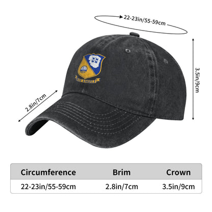 Blue Angels Insignia Printing unisex baseball cap adjustable cap veteran gift