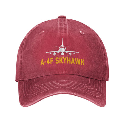 A-4F Skyhawk Printing unisex baseball cap adjustable hats veteran gift