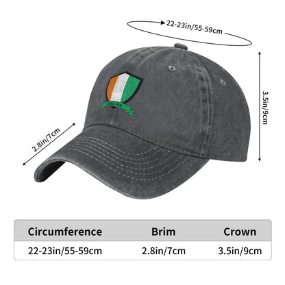 Ireland Cricket Printed unisex baseball cap adjustable cap outdoor sun hats trucker hat
