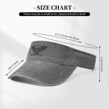 US-O6 Insignia Printing adjustable Empty Top Baseball Sun Cap unisex outdoor sport hat veterans gift